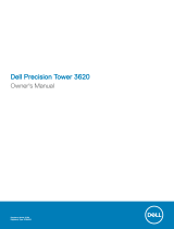 Dell Precision Tower 3620 Owner's manual