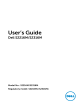 Dell S2316M User guide