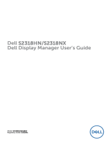 Dell S2318M User guide