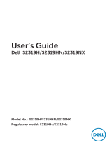 Dell S2319H User guide