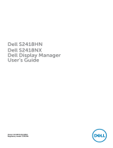 Dell S2418HN/S2418NX User guide