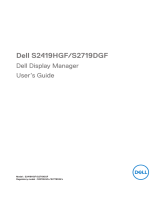 Dell S2419HGF User guide