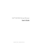 Dell SAS RAID Storage Manager 6.1 Owner's manual