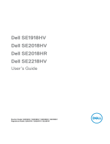 Dell SE1918HV User guide