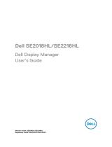 Dell SE2218HL User guide