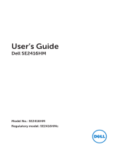 Dell SE2416HM User guide