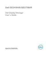 Dell SE2419HR User guide