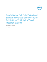 Dell Security Tools Owner's manual