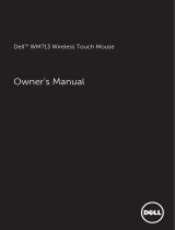 Dell Wireless Touch Mouse WM713 User manual