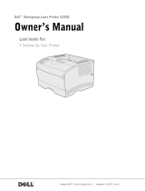 Dell Workgroup Laser Printer S2500/S2500n User manual