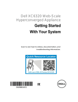 Dell XC6320 Hyper-converged Appliance Quick start guide