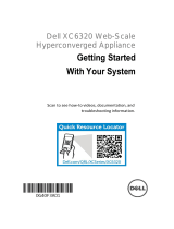 Dell XC6320 Hyper-converged Appliance Quick start guide