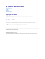 Dell Dimension 8400 Series User manual
