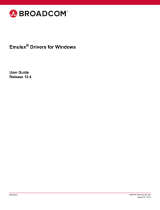 Broadcom Emulex Drivers for Windows User guide