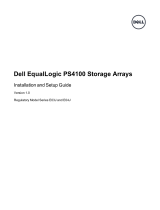Dell EqualLogic PS4100E Quick start guide