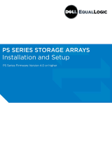 Dell Equallogic PS5000x Quick start guide