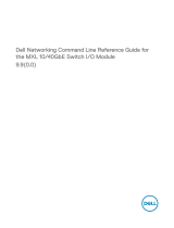 Dell Force10 MXL Blade User manual