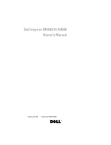 Dell Inspiron 14 AMD M4040 Owner's manual