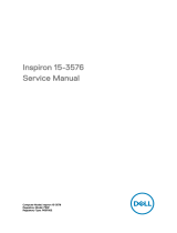 Dell Inspiron 15 3576 User manual