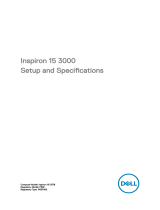 Dell Inspiron 15 3576 Quick start guide