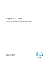 Dell Inspiron 27 7775 Quick start guide