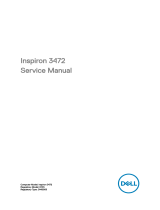 Dell Inspiron 3472 User manual