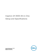 Dell Inspiron 3475 Quick start guide
