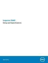 Dell Inspiron 3585 Quick start guide