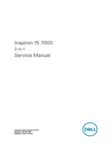 Dell Inspiron 7573 2-in-1 User manual