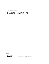 Dell Inspiron 8600c Owner's manual