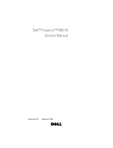 Dell Inspiron M511R Owner's manual