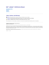 Dell Latitude 2100 User manual