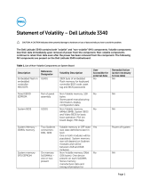 Dell Latitude 3340 Owner's manual