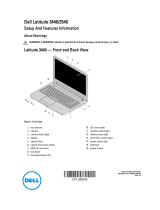 Dell Latitude 3440 User manual