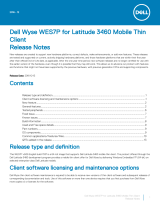 Dell Latitude 3460 mobile thin client Owner's manual