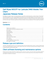 Dell Latitude 3460 mobile thin client Owner's manual