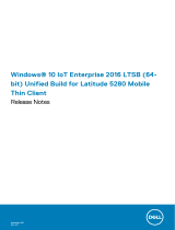 Dell Latitude 5280 mobile thin client Owner's manual