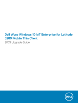 Dell Latitude 5280 mobile thin client Quick start guide