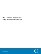 Dell Latitude 5300 2-in-1 Owner's manual