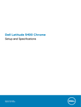 Dell Latitude 5400 Chromebook Enterprise Quick start guide