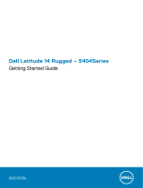 Dell Latitude 5404 Rugged Quick start guide