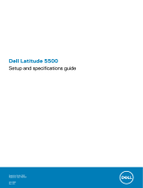 Dell Latitude 5500 Owner's manual