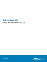 Dell Latitude 5511 Quick start guide