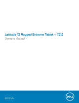 Dell Latitude 7212 Rugged Extreme Owner's manual