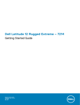 Dell Latitude 7214 Rugged Extreme Quick start guide