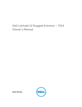 Dell Latitude 7214 Rugged Extreme Owner's manual