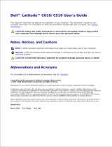 Dell Latitude C610 User guide