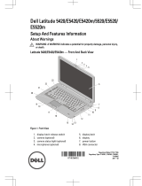Dell E5420M Quick start guide