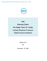 Dell E5500 - Latitude - Core 2 Duo 2.53 GHz Owner's manual