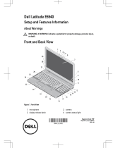 Dell Latitude E6540 Owner's manual